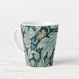LATTE MUG : WILLIAM MORRIS : FLORAL DESIGN