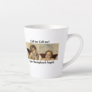 Latte Mug with Angels Guardians