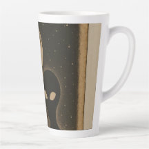 Latte mugs Retro Alien Encounter