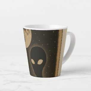 Latte mugs Retro Alien Encounter