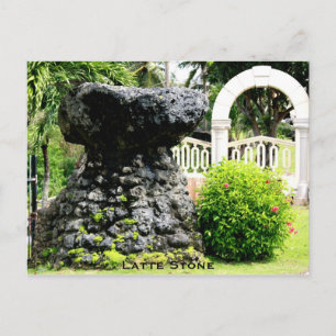Latte Stone - Guam Postcard
