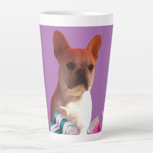Latte Tasse french bulldogge  Latte Mug