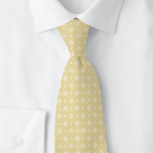 Latte Tribal Motif Tie