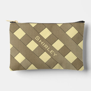 Lattice Fence by Shirley Taylor Accessory Pouch