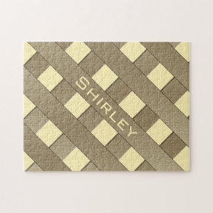 Lattice Fence by Shirley Taylor Jigsaw Puzzle