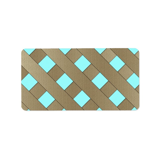 Lattice Fence by Shirley Taylor Label (Front)