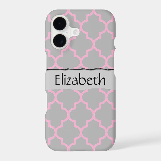 Latticework, Quatrefoil, Trellis, Monogram (Back)