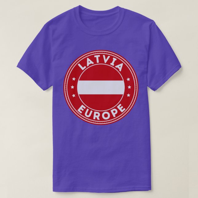 Latvia 1 T-Shirt (Design Front)