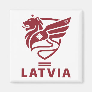 Latvia Baltic State Northern Europe Magnet