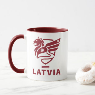 Latvia Baltic State Northern Europe Mug