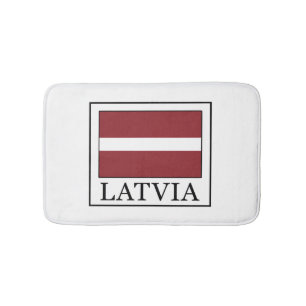 Latvia Bath Mat