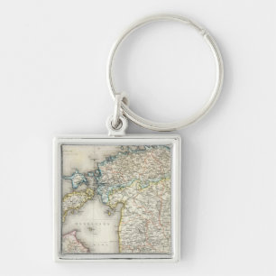 Latvia, Estonia Key Ring