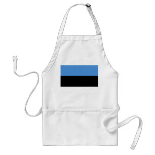 Latvia Flag Adult Apron