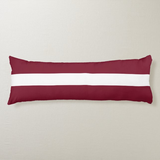 Latvia flag body cushion (Front)