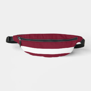 Latvia flag bum bags