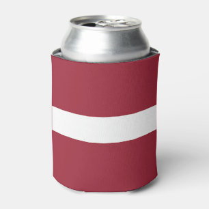 Latvia Flag Can Cooler