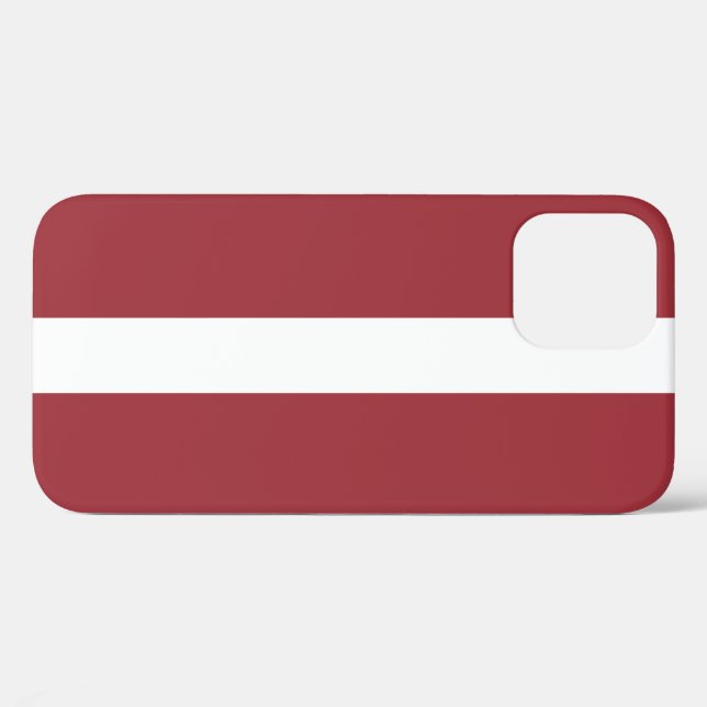Latvia Flag Case-Mate iPhone Case (Back (Horizontal))
