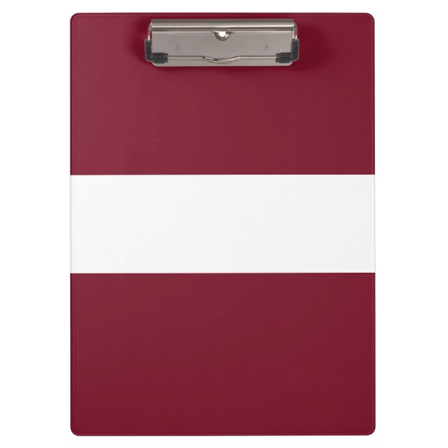 Latvia flag clipboard (Front)