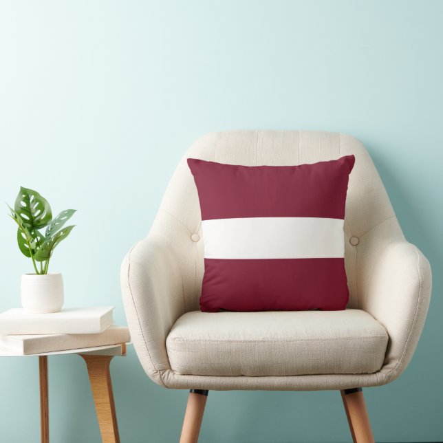 Latvia flag cushion (Chair)