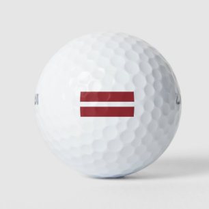 Latvia Flag Golf Balls