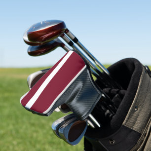 Latvia flag golf head cover