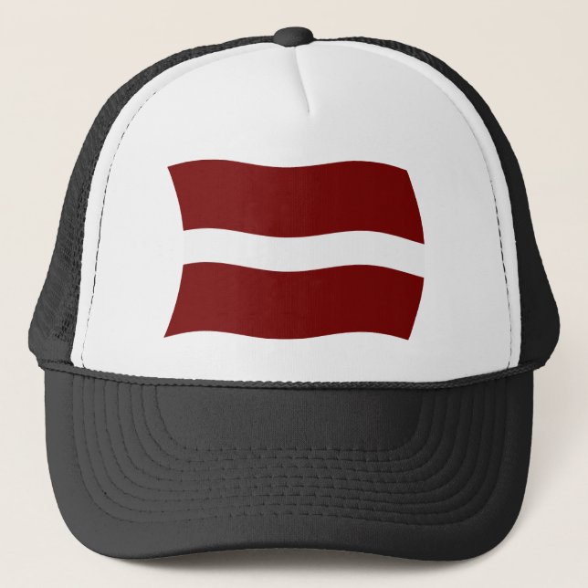 Latvia Flag Hat (Front)