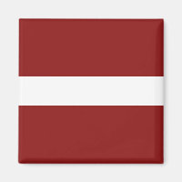 Latvia Flag Magnet