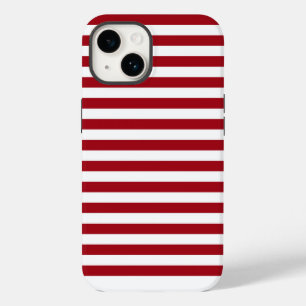 latvia flag stripes country symbol lines red white iPhone 14 case