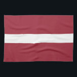 Latvia Flag Tea Towel<br><div class="desc">Patriotic flag of Latvia.</div>