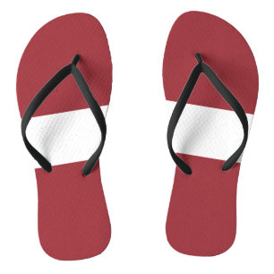 Latvia Flag Thongs