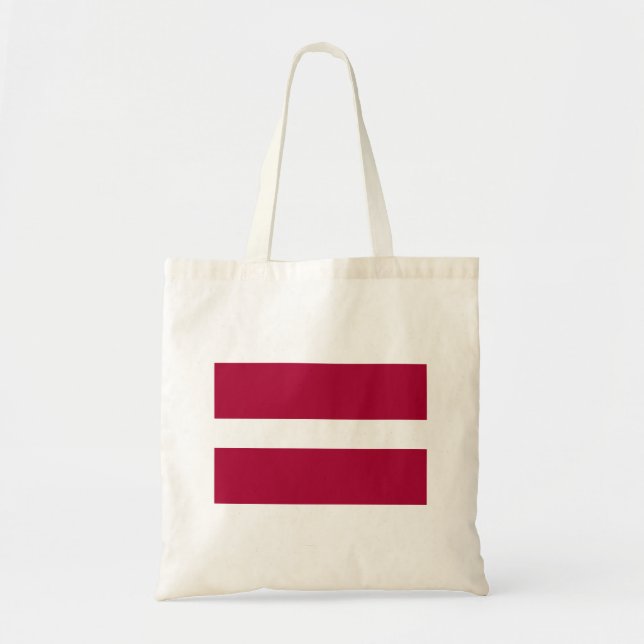 Latvia Flag Tote Bag (Front)
