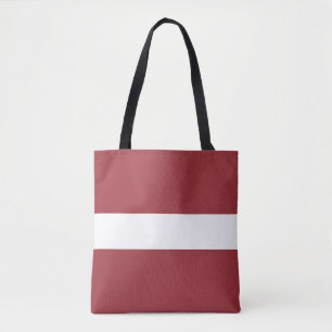 Latvia Flag Tote Bag