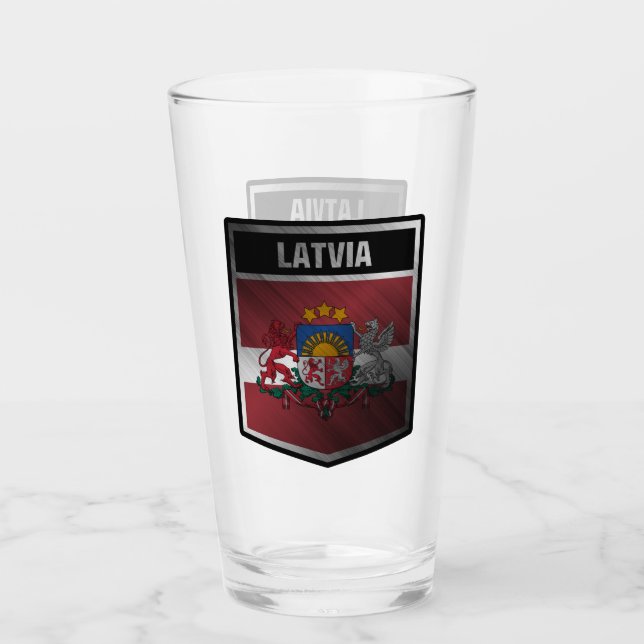 Latvia Glass (Front)
