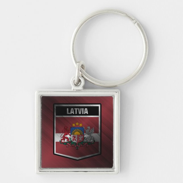 Latvia Key Ring (Front)