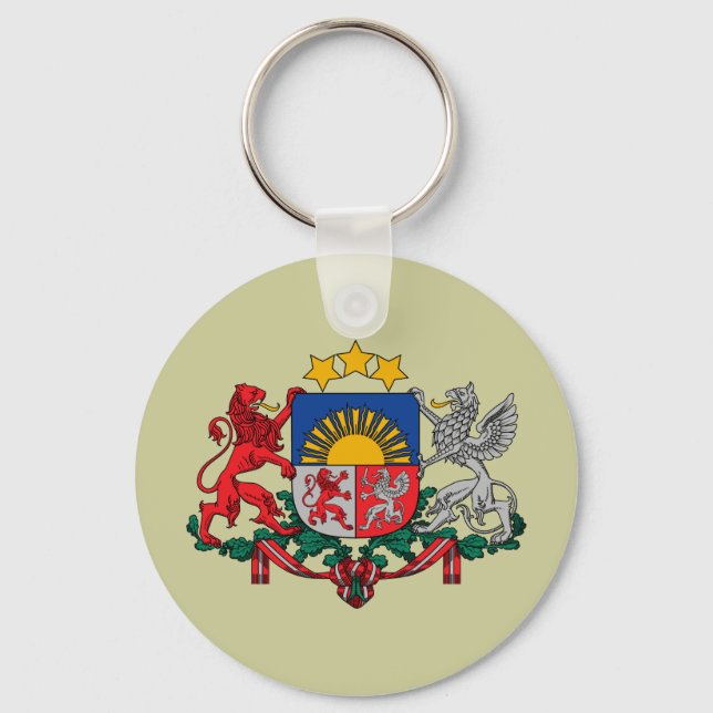 Latvia, Latvia Key Ring (Front)