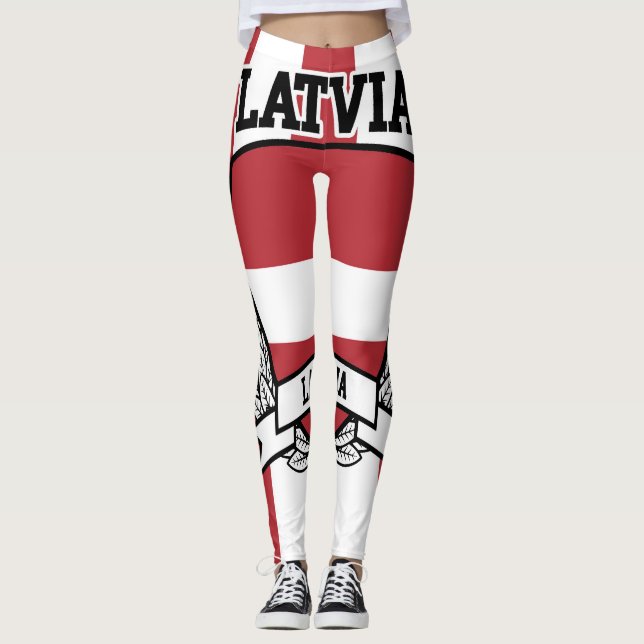 Latvia Leggings (Front)