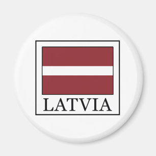 Latvia Magnet