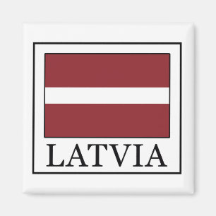 Latvia Magnet