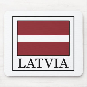 Latvia Mouse Pad