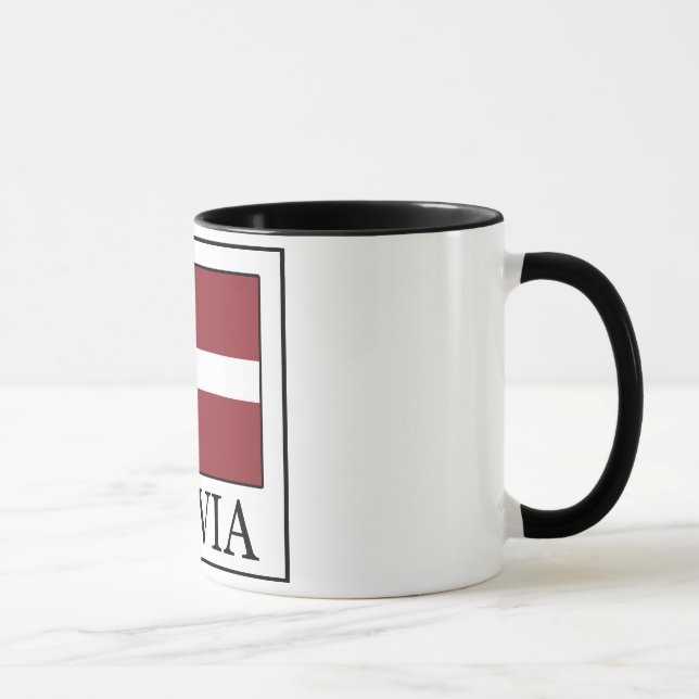 Latvia Mug (Right)