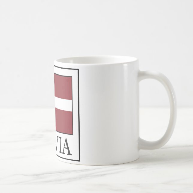 Latvia Mug (Right)