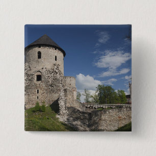 Latvia, Northeastern Latvia, Vidzeme Region, 3 15 Cm Square Badge
