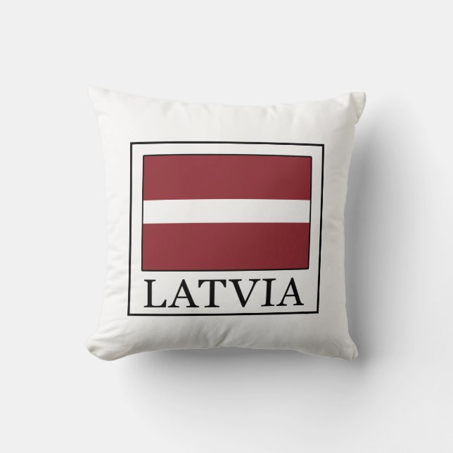 Latvia pillow (Front)