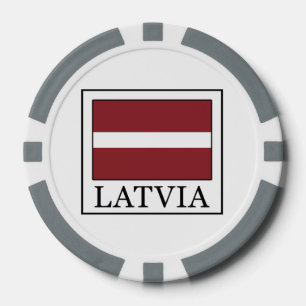 Latvia Poker Chips