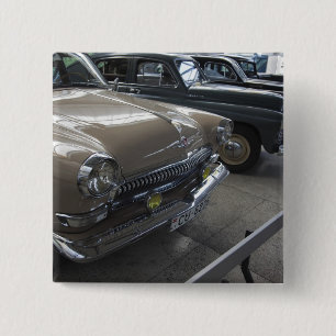 Latvia, Riga, Riga Motor Museum, 1960s 15 Cm Square Badge