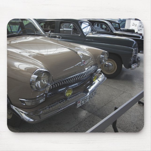 Latvia, Riga, Riga Motor Museum, 1960s Mouse Pad (Front)
