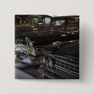 Latvia, Riga, Riga Motor Museum, cars of the 15 Cm Square Badge