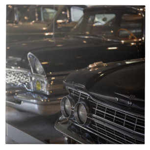 Latvia, Riga, Riga Motor Museum, cars of the Tile