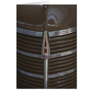 Latvia, Riga, Riga Motor Museum, hood ornament