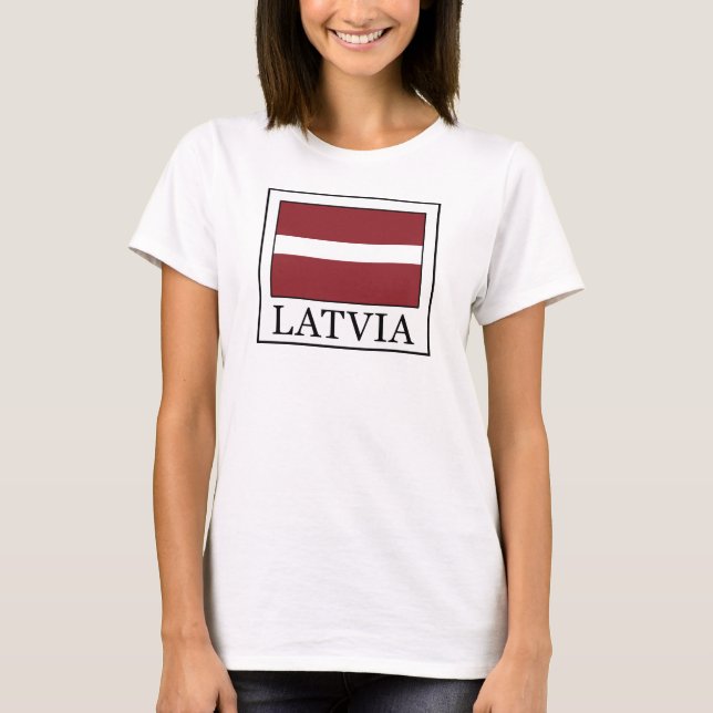 Latvia T-Shirt (Front)